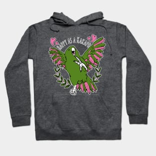 Kakapo - fat parrot dance Hoodie